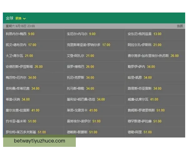 世界杯竞猜赔率全解析及热门赛果预测指南详尽分析